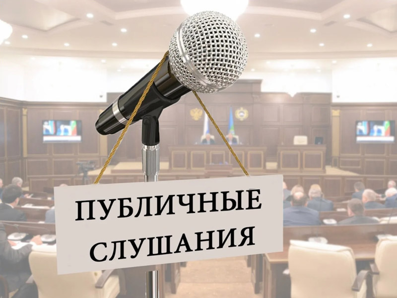 Публичные слушания 3 апреля 2025 года.