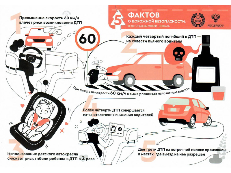 5 фактов о дорожной безопасности, о которых вы могли не знать.