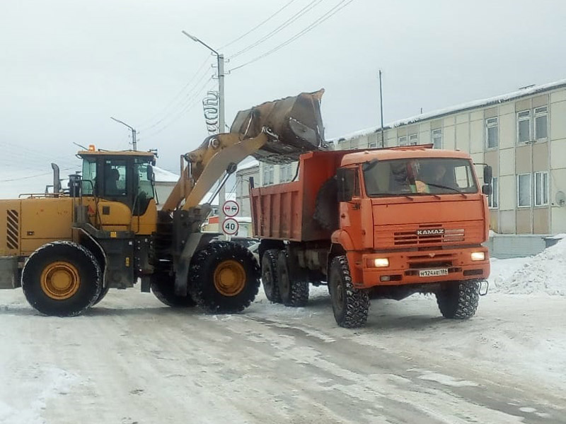 График вывоза снега в 2020 году.