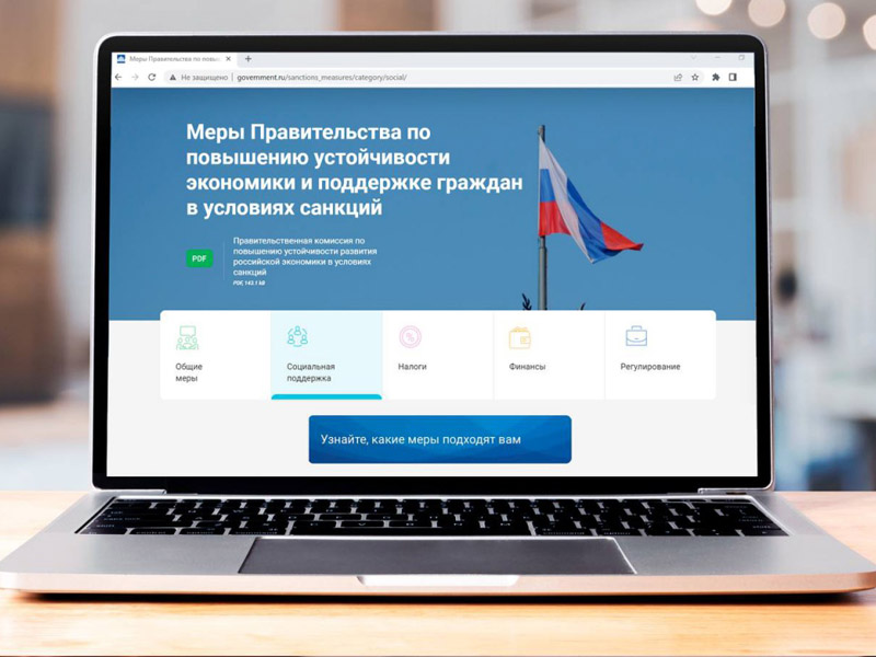 Навигатор по мерам поддержки граждан и бизнеса в условиях внешних ограничений.