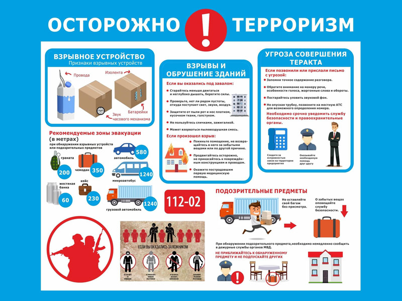 ПАМЯТКА по соблюдению мер антитеррористической безопасности в период новогодних праздников.